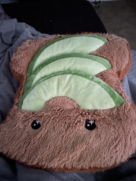Squishable Avocado Toast Pillow