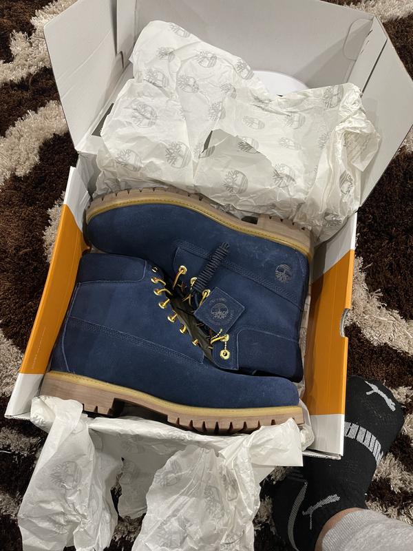 Timberland x AE Indigo Suede 6