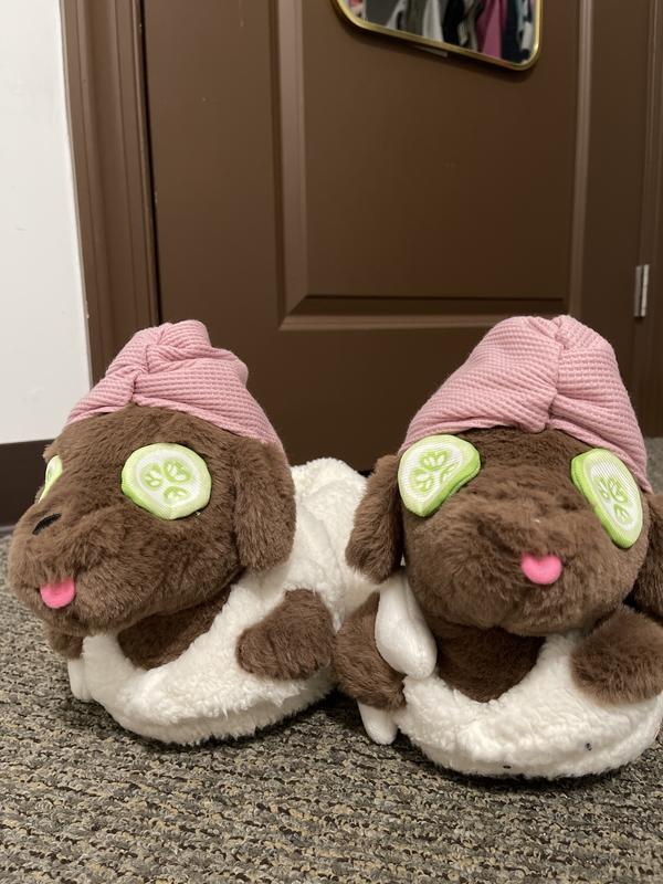 Guinea Pig Plush Slippers