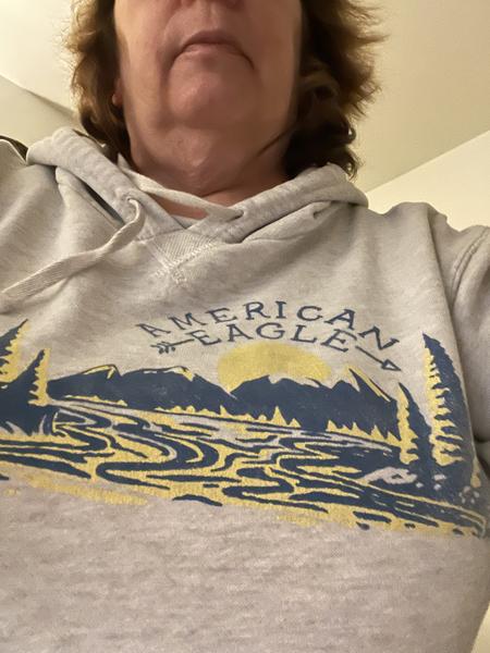 AE Super Soft Notch Neck Sweatshirt