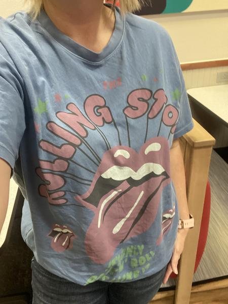 AE Oversized Rolling Stones Graphic Tee