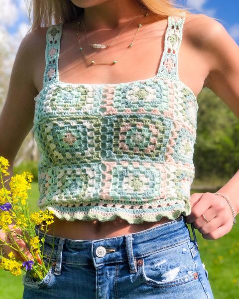 American eagle sale crochet crop top