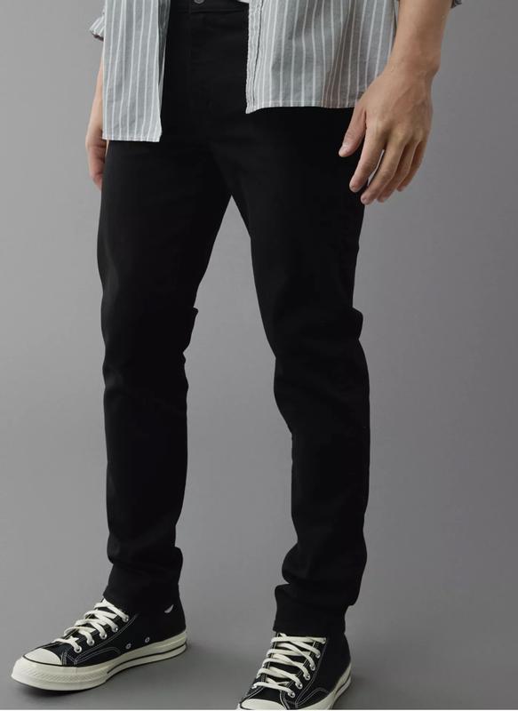 black dress jeans for men Core Extra Stretch Jeans | Men's Black Jeans | Under 5'10 32 / 27