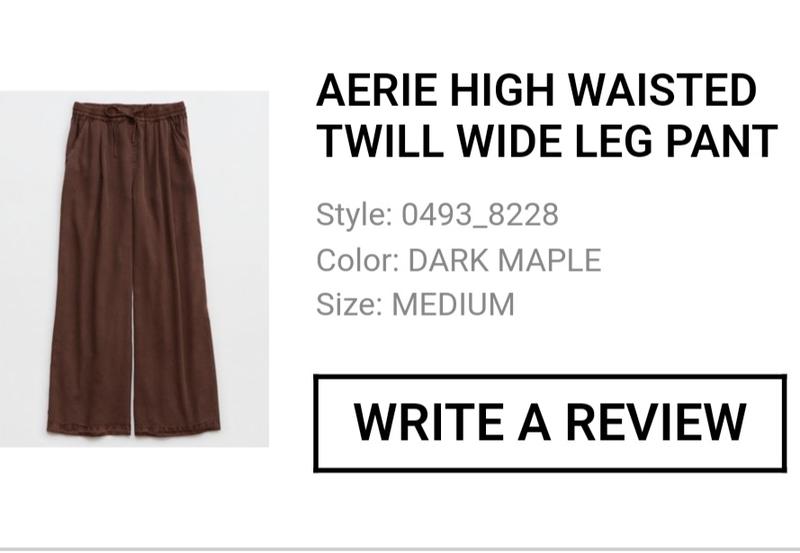 aerie, Pants & Jumpsuits, Aerie Patchwork Polka Dot Satin Wide Leg High  Waist Flowy Pants Size M