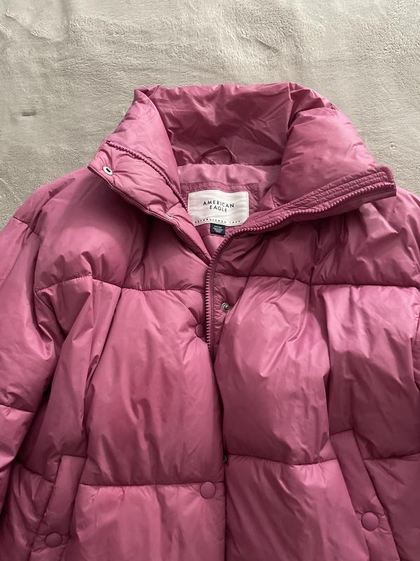 American eagle pink outlet jacket