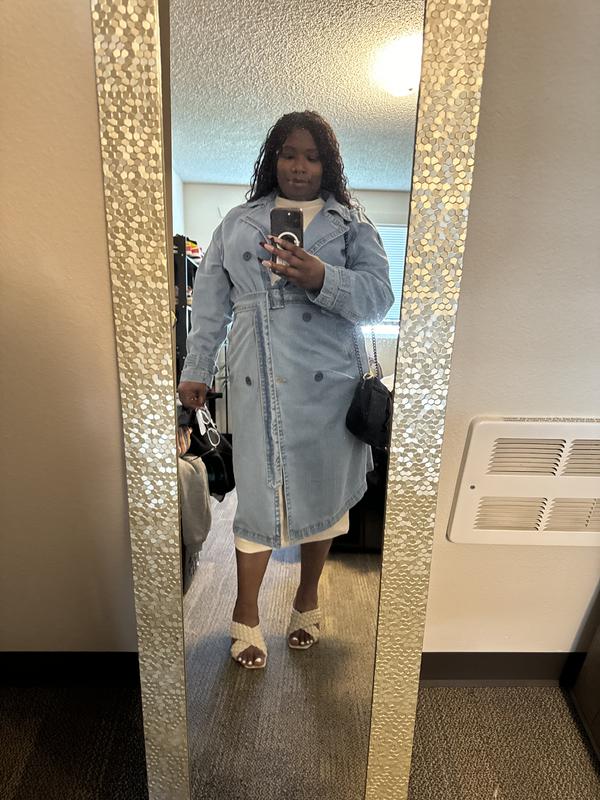 AE Denim Trench Coat AE