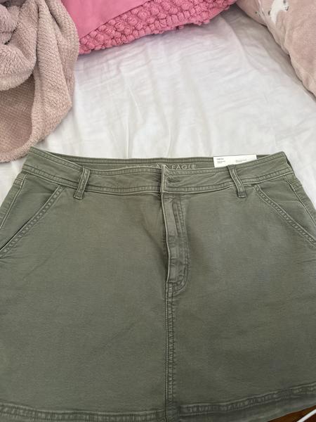 Olive green skirts reviews sales