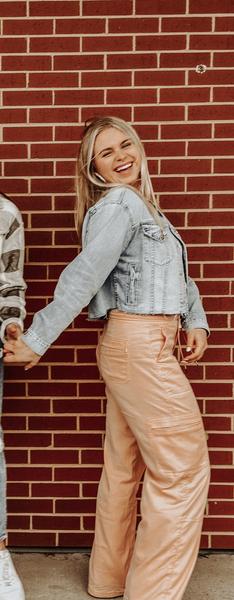 AE Cropped Denim Jacket