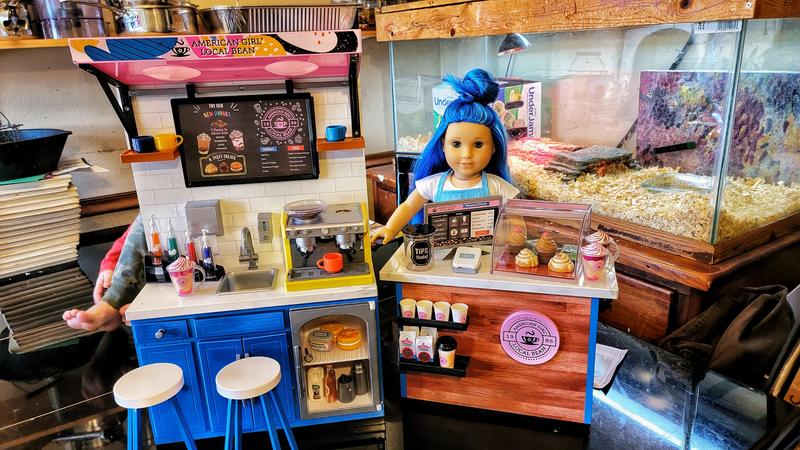 Love U Latte, 18-inch Doll Coffee Shop