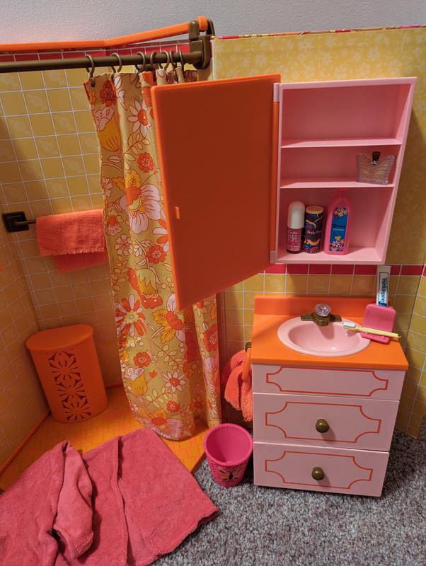 American girl deals doll bathroom sets