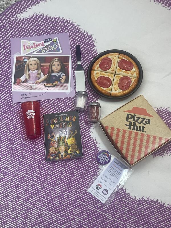 American girl store doll pizza