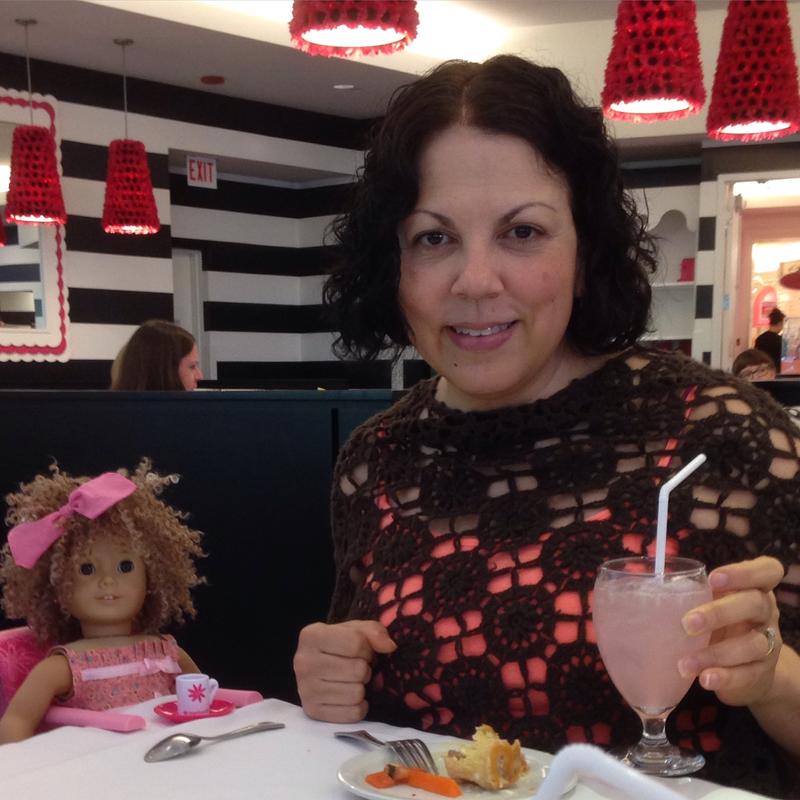 american girl doll store lunch