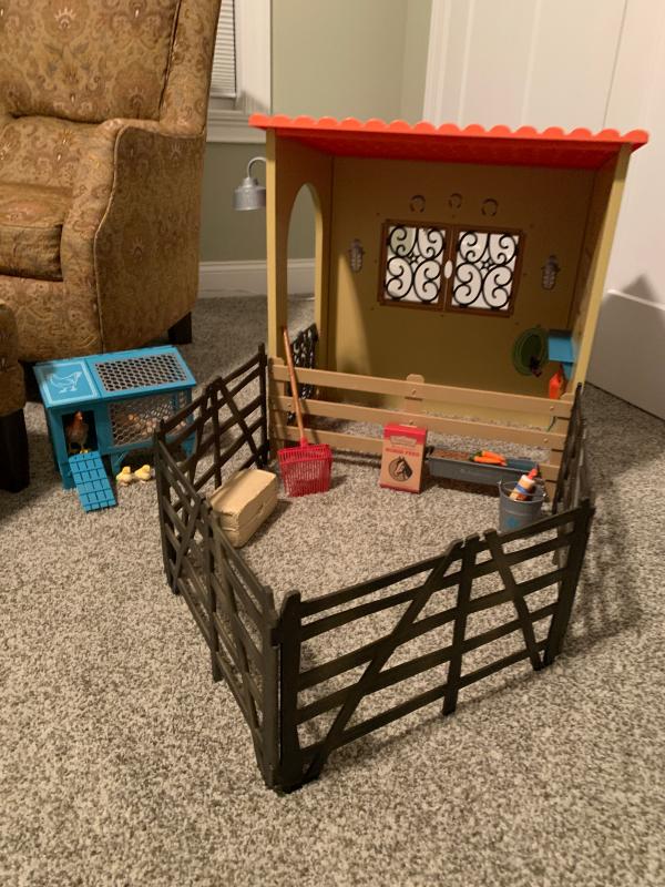 american girl stable set