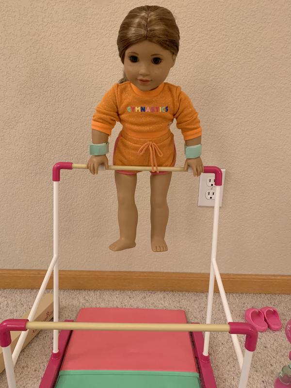 American girl doll gymnastics set online