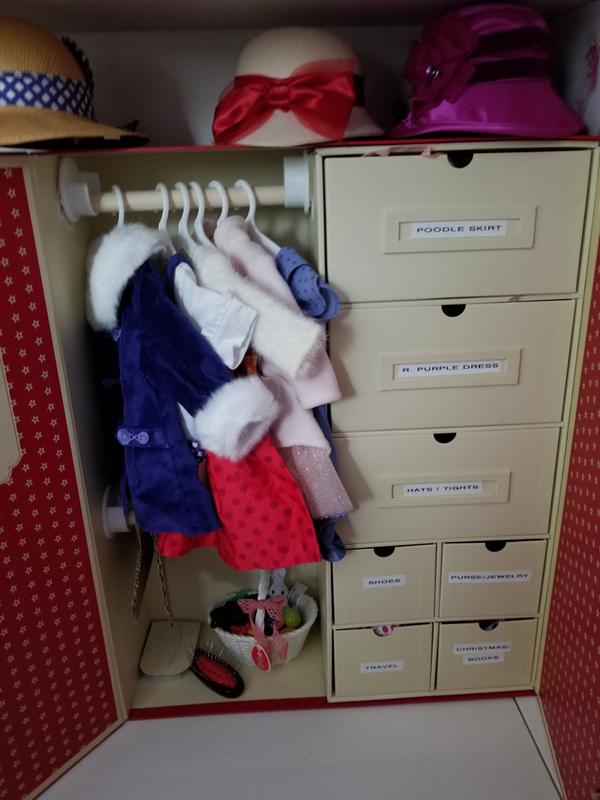 american girl storage box