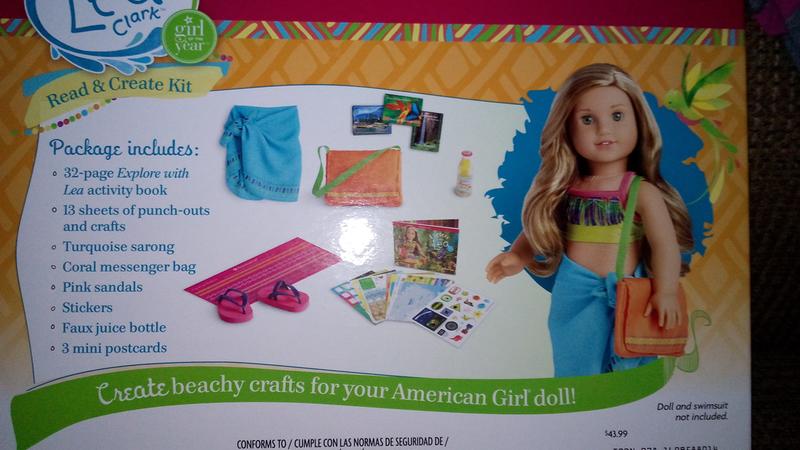 american girl doll craft kits