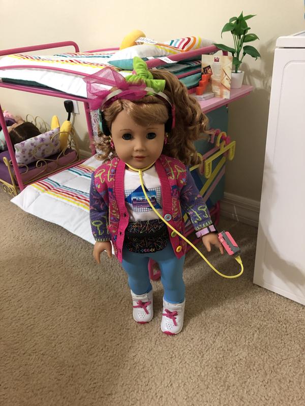 American Girl Doll Courtney's TV & Fitness Accessories NEW ~FAST