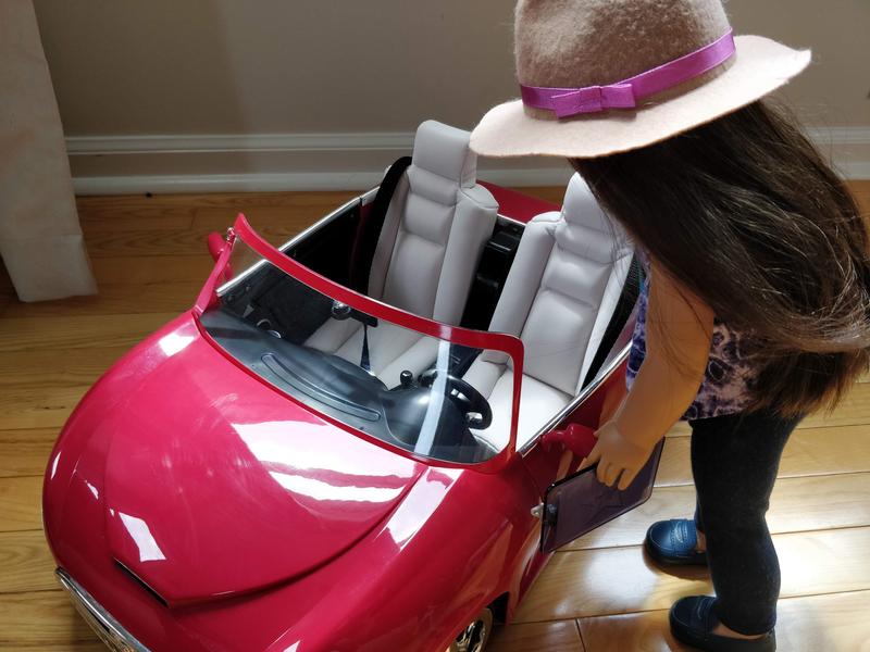 Remote control online american girl car