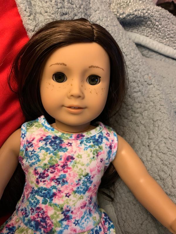 Truly Me Doll 55 Light Skin Dark Brown Hair Hazel Eyes American Girl