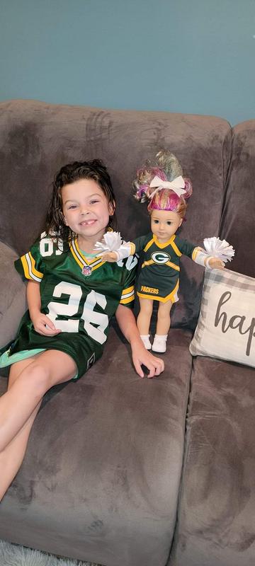 Green Bay Packers Girls GB Cheer Captain Cheerleader Dress at the Packers  Pro Shop