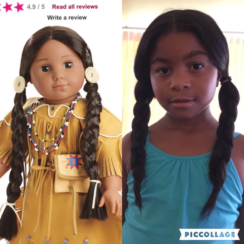 Indian american shop girl doll