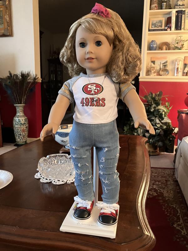 NFL San Francisco 49ers Fan Tee for Dolls American Girl