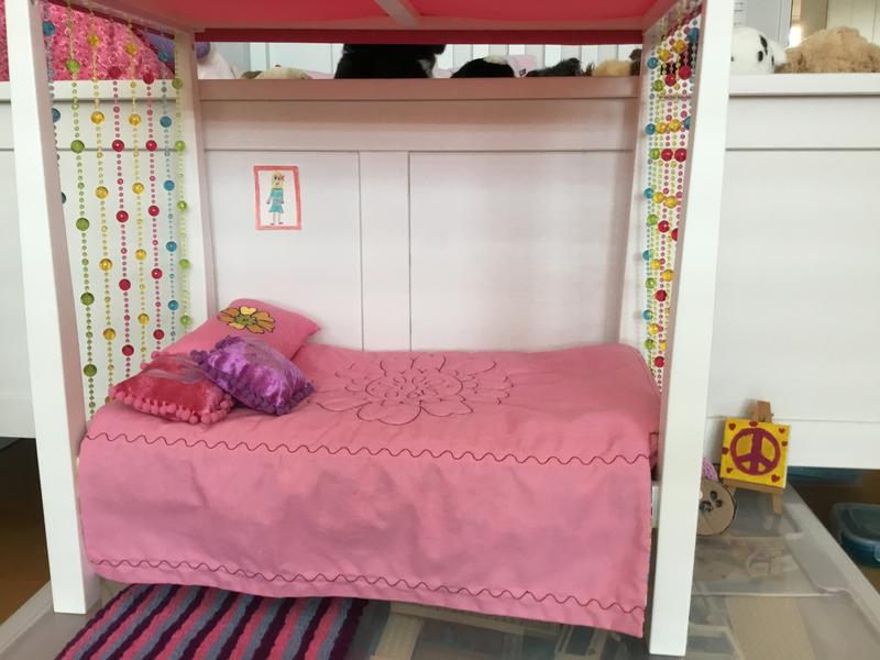 American girl doll julie's bed online