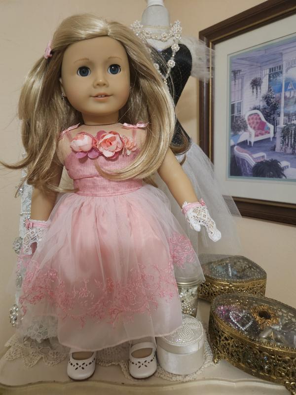 doll dress Maryellen's Pretty Pink for 18-inch Dolls Color:Primrose OccasionEdit Hillary Clinton's Appeal Survives Design long billowy sleeve