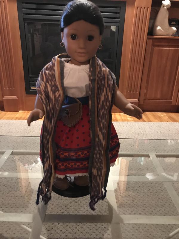 American Girl Josefina Doll with meet outfit and pajamas