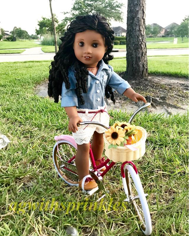 american girl doll bikes for sale