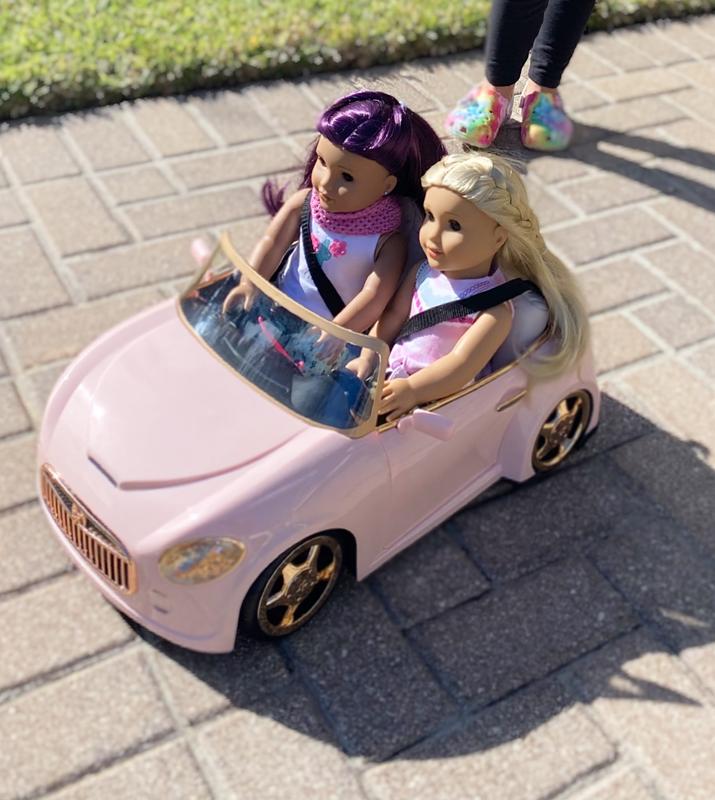 American Girl Truly Me RC Sports Car Convertible for 18 Dolls 