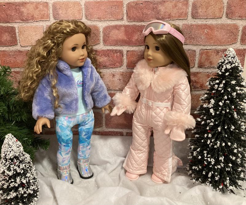 American girl deals winter clothes