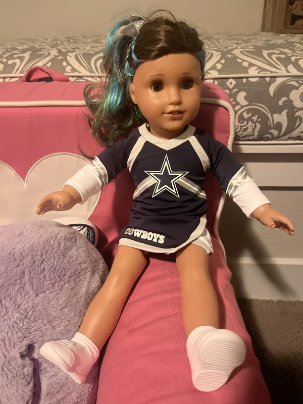  American Girl Dallas Cowboys Cheer Uniform 18 inch