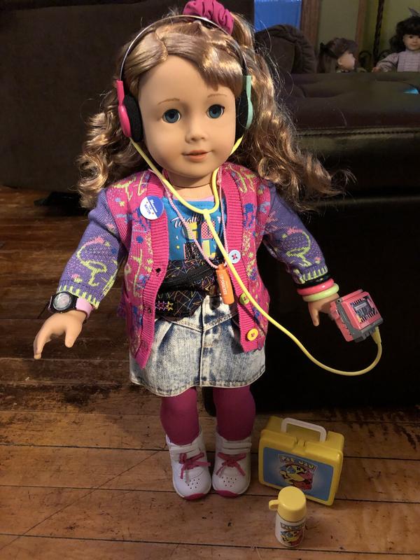 American Girl Doll Courtney's TV & Fitness Accessories NEW ~FAST