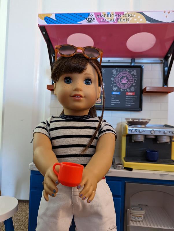 Love U Latte, 18-inch Doll Coffee Shop