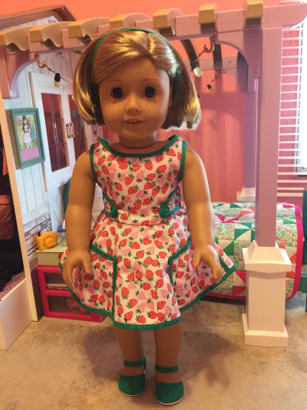 maryellen's strawberry outfit