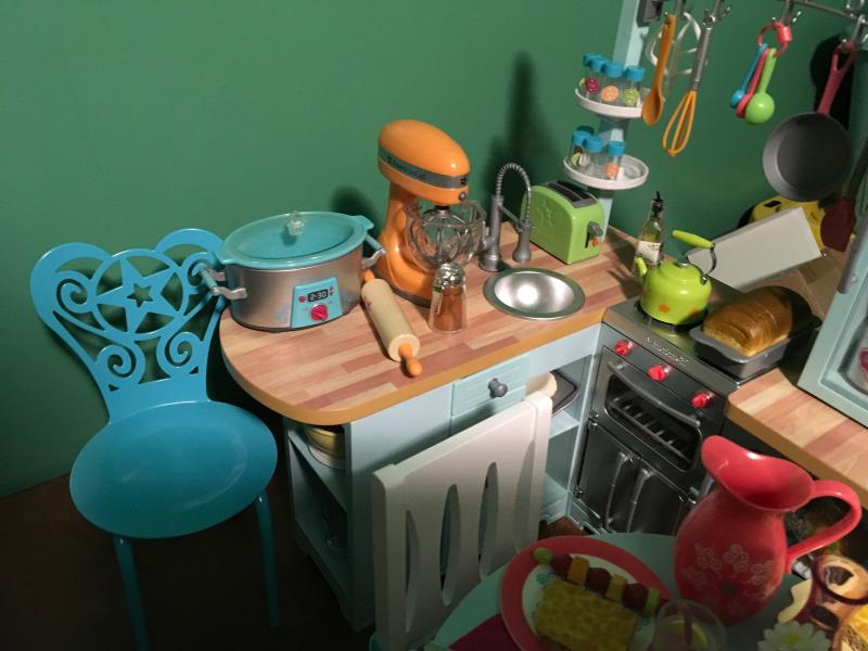 american girl kitchen accessories