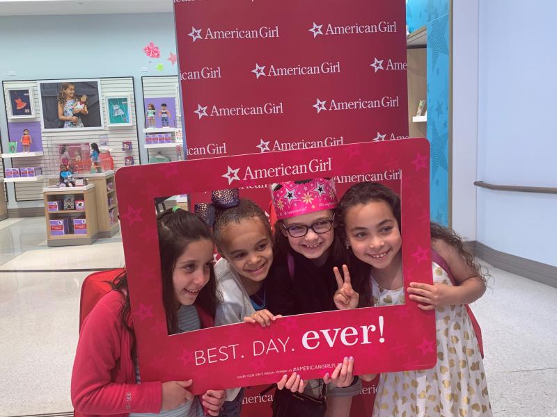 american girl store salon