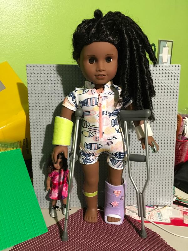 american girl feel better kit