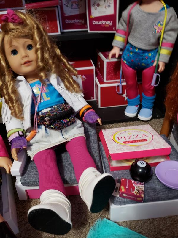 Cookie swirl c american girl doll sleepover hotsell