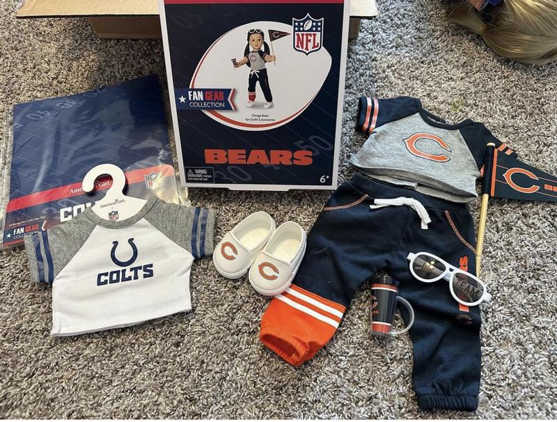 Chicago Bears Fan Set for Stuffed Animals