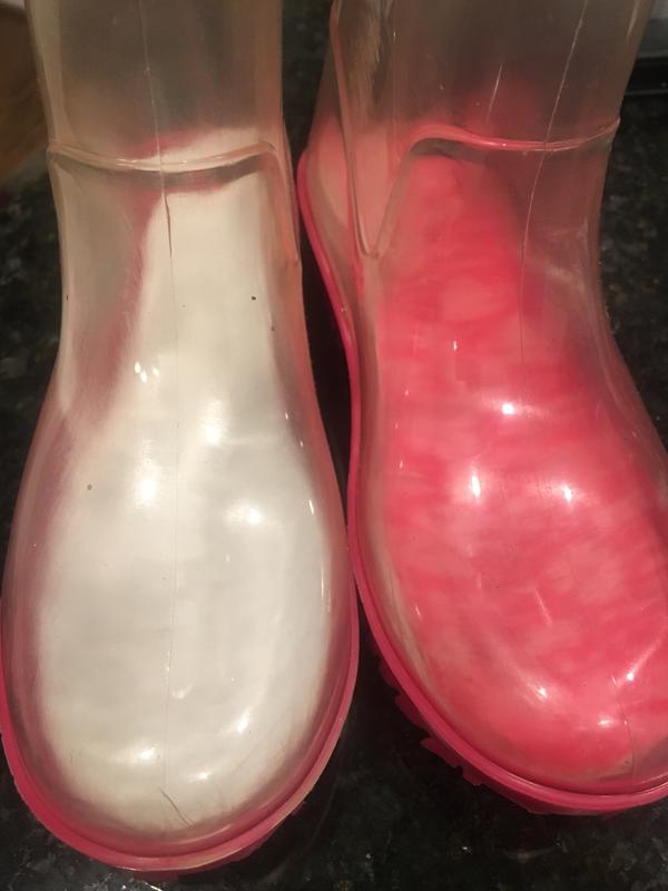 american girl clear boots