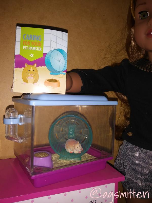 american girl doll class pet hamster