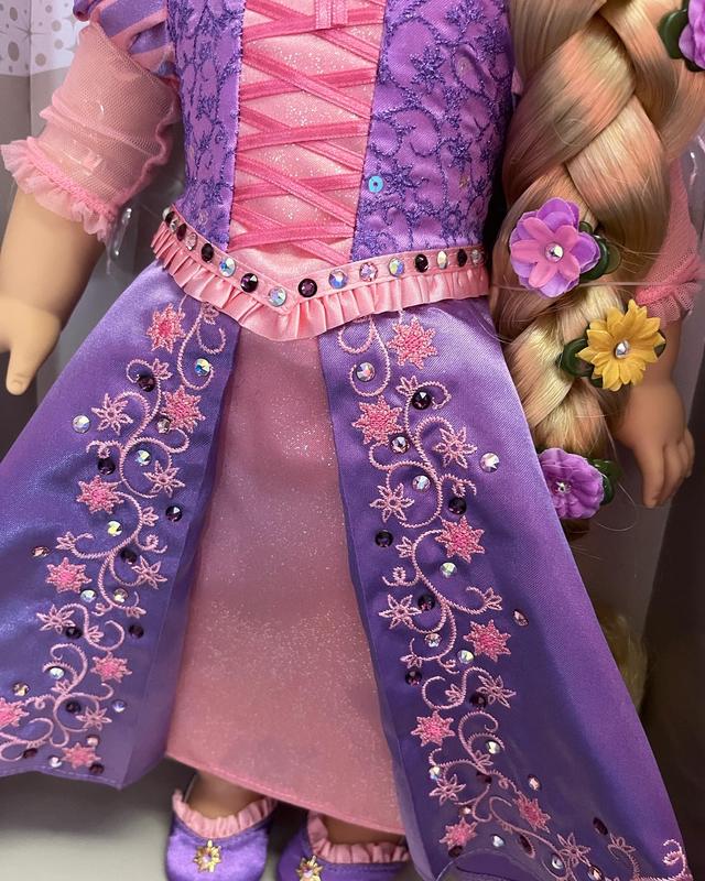 Disney Store Tangled Princess Rapunzel 20 Soft Plush Doll Purple