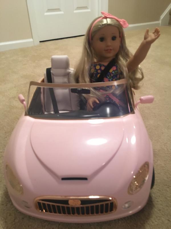 American Girl RC Sportwagen pink Fernbedienung neu sofort versandfertig 