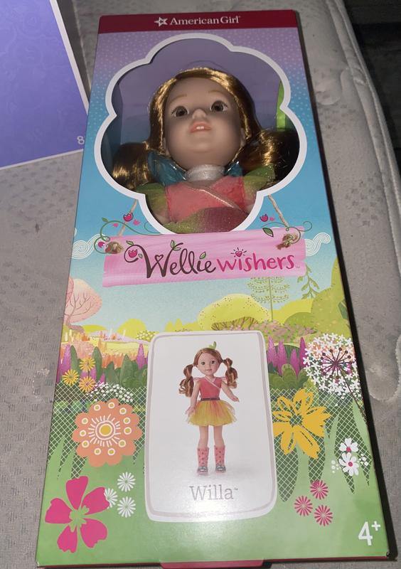 American girl welliewishers willa on sale doll & accessory set