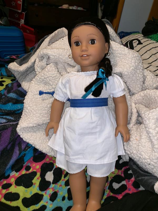 American Girl Josefina Doll with meet outfit and pajamas