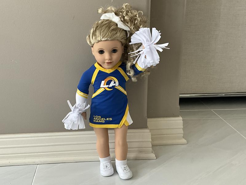 American girl cheer doll uniform deals no logo ca