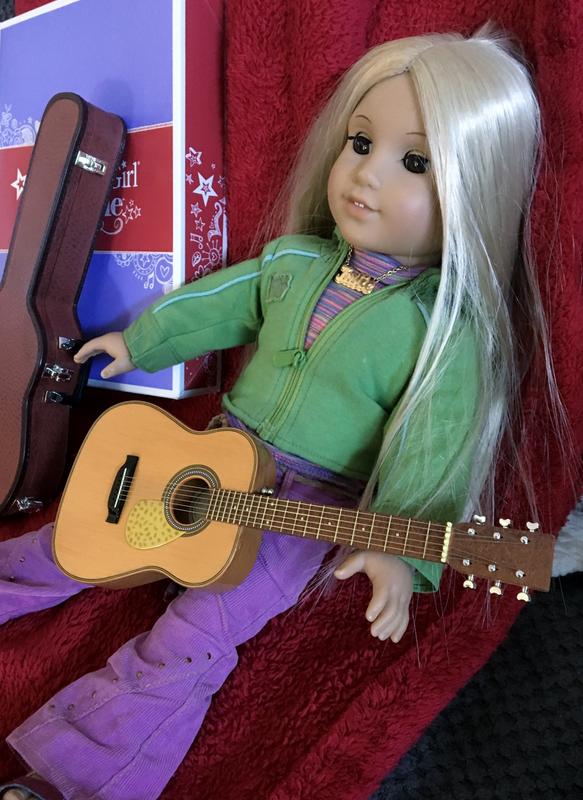 american girl doll with guitar