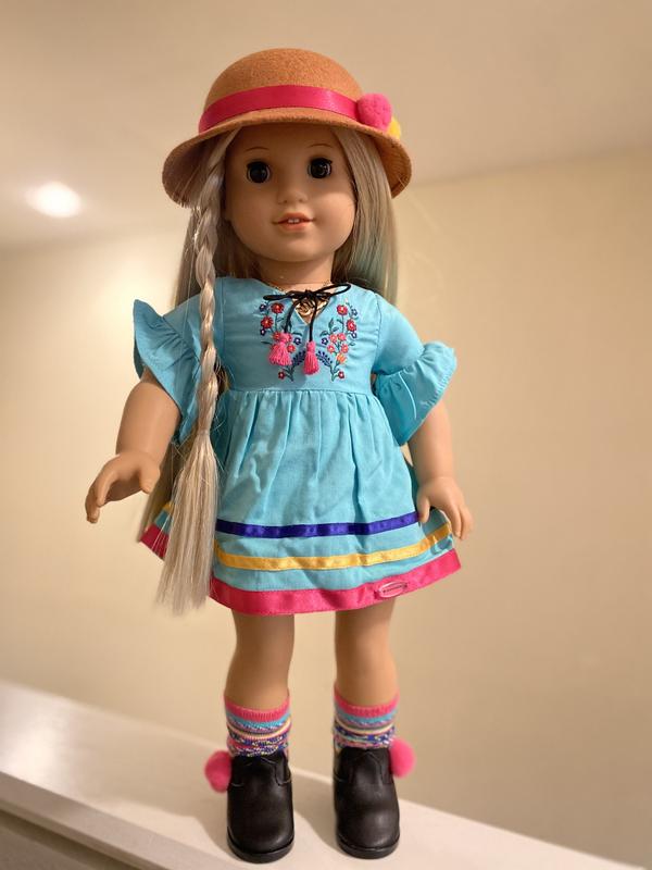 American Girl store Doll World Traveler in Peru & Souvenir Set